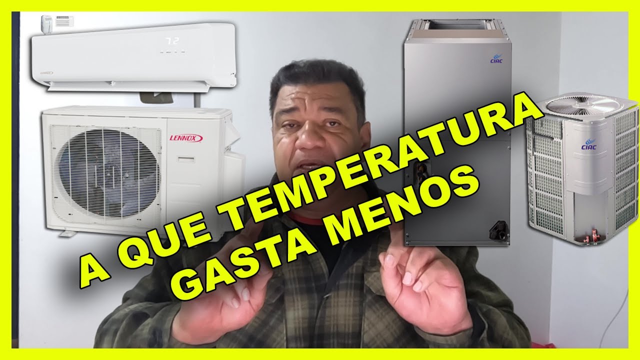 a que temperatura poner el aire acondicionado en calor