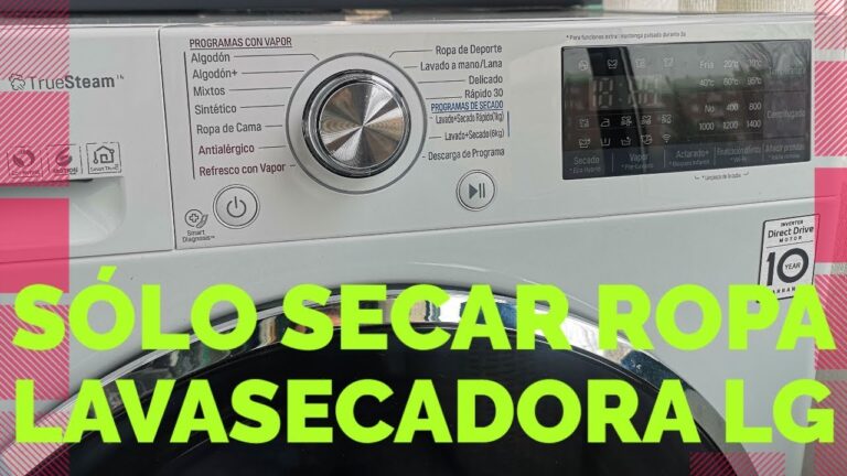a que temperatura secar la ropa en secadora