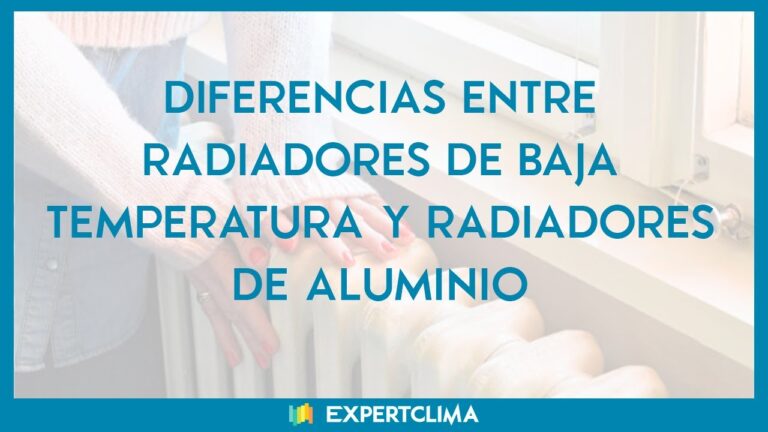 aerotermia con radiadores de aluminio opiniones