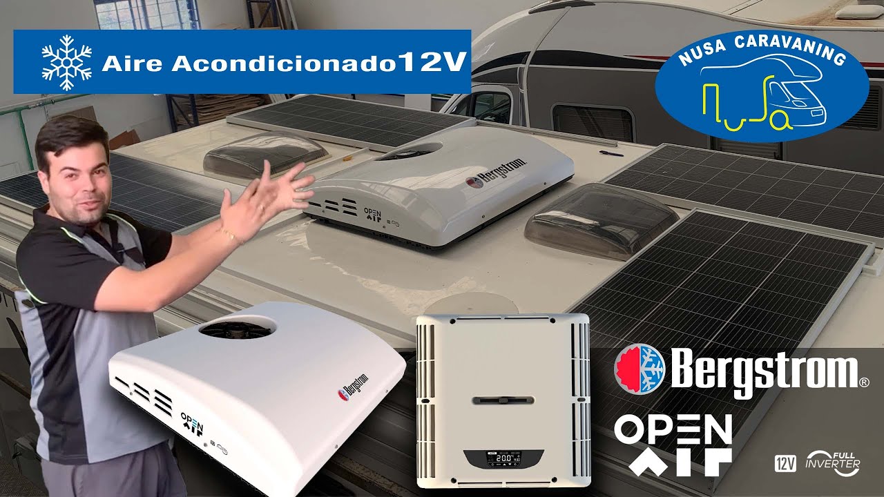 aire acondicionado camper a 12 voltios