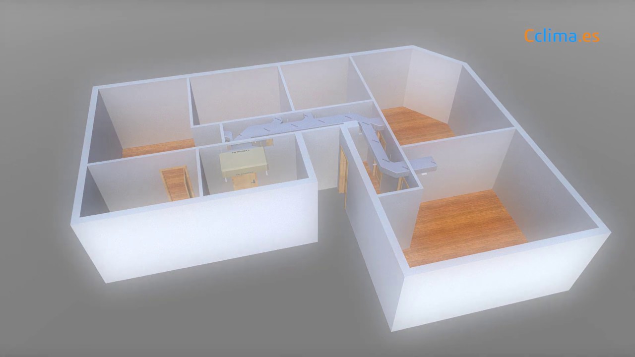 aire acondicionado por conductos para 90m2