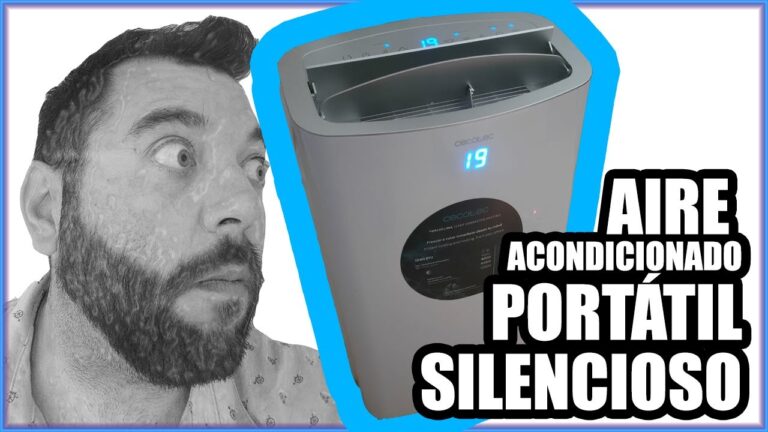 aire acondicionado portatil silencioso bajo consumo