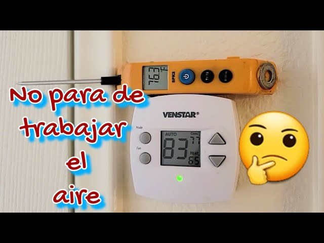 aire acondicionado se para al llegar a la temperatura