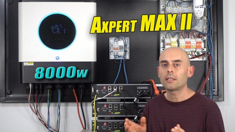 axpert max ii 8000 manual español