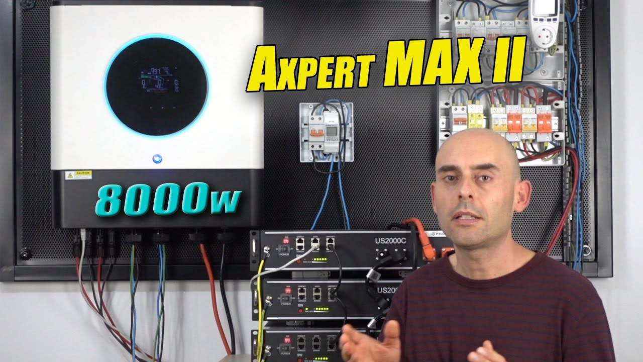 axpert max ii 8000 manual español