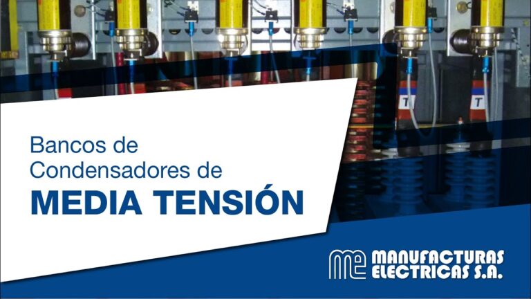 banco de capacitores en media tension