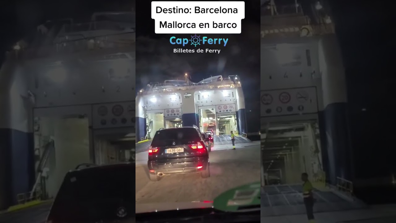 barco de barcelona a tenerife con coche