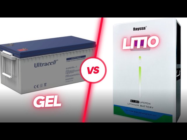 batería de gel para placas solares