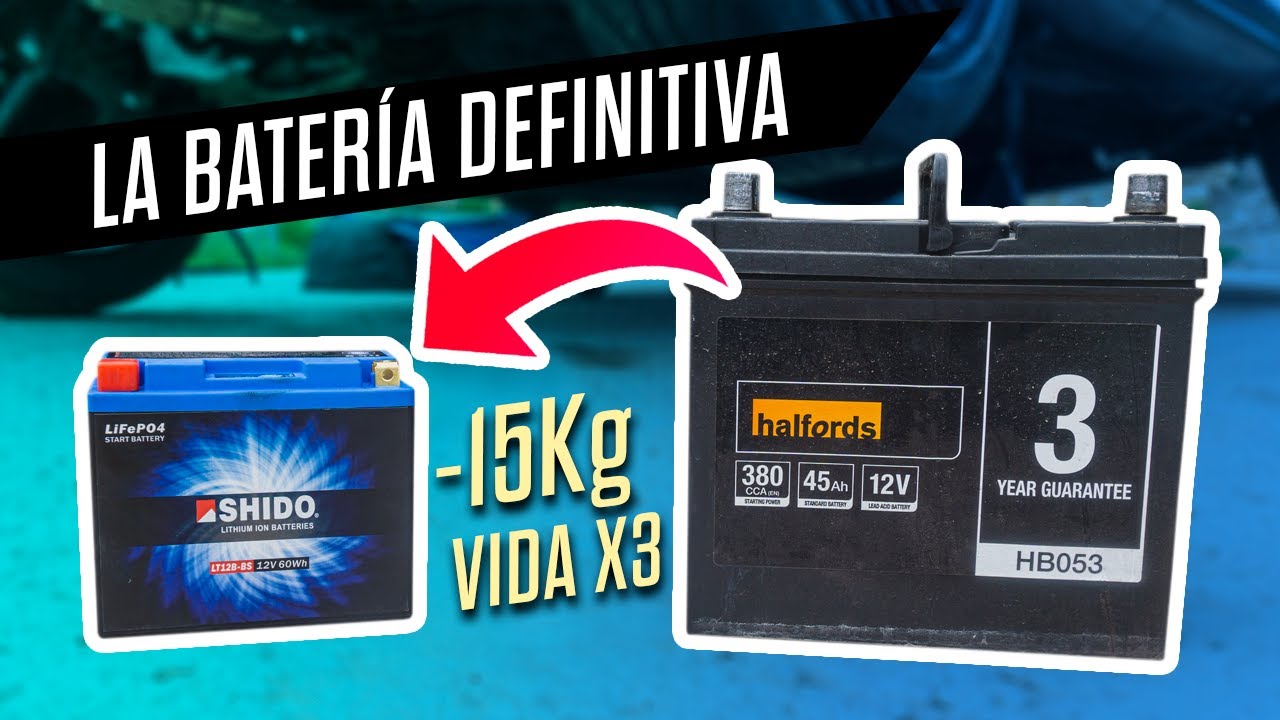batería de litio 12v para coche