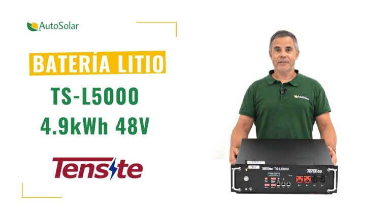 batería litio tensite 4.9kwh 48v ts-l5000