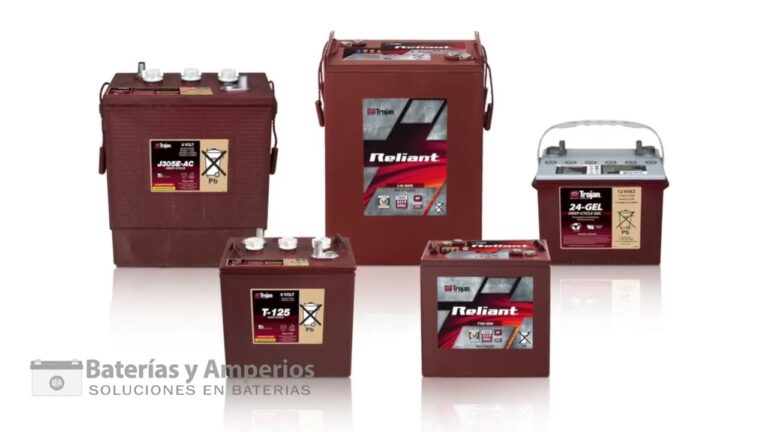 batería trojan t105 6 voltios 225 amperios c20
