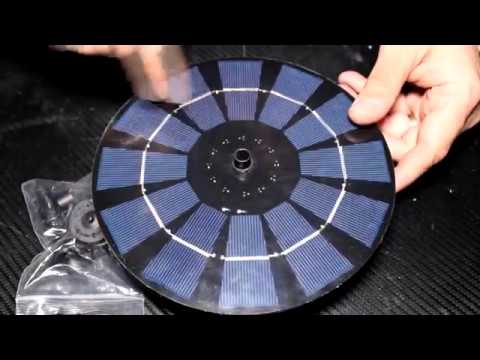 bomba de agua solar para fuente pequeña