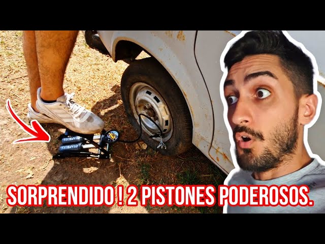 bomba de aire para coche manual