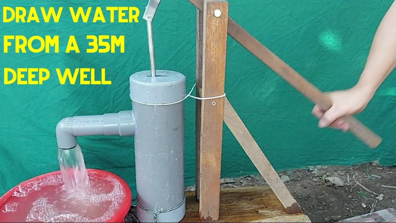 bomba manual de agua para pozo