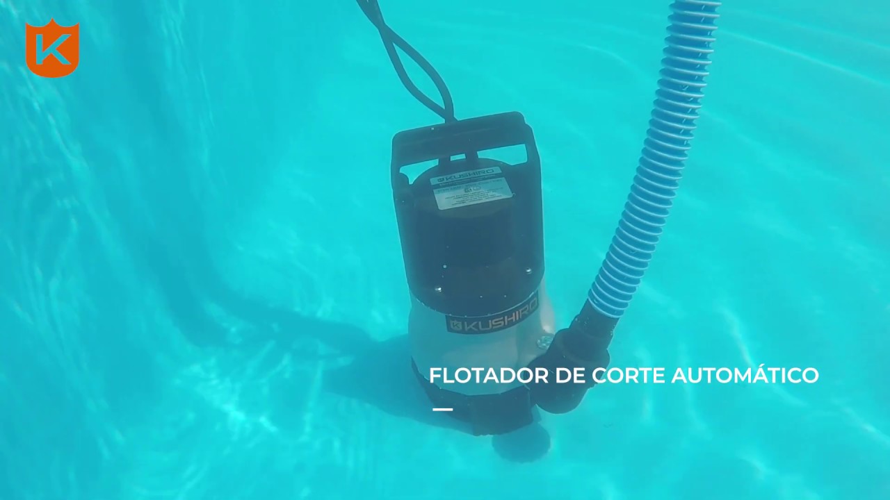 bomba para sacar agua de piscina