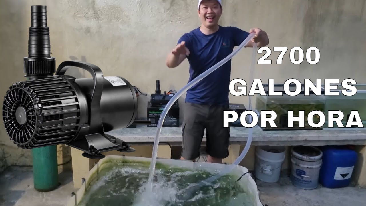 bombas de agua para estanques pequeños