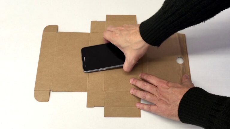 caja para guardar móviles en casa