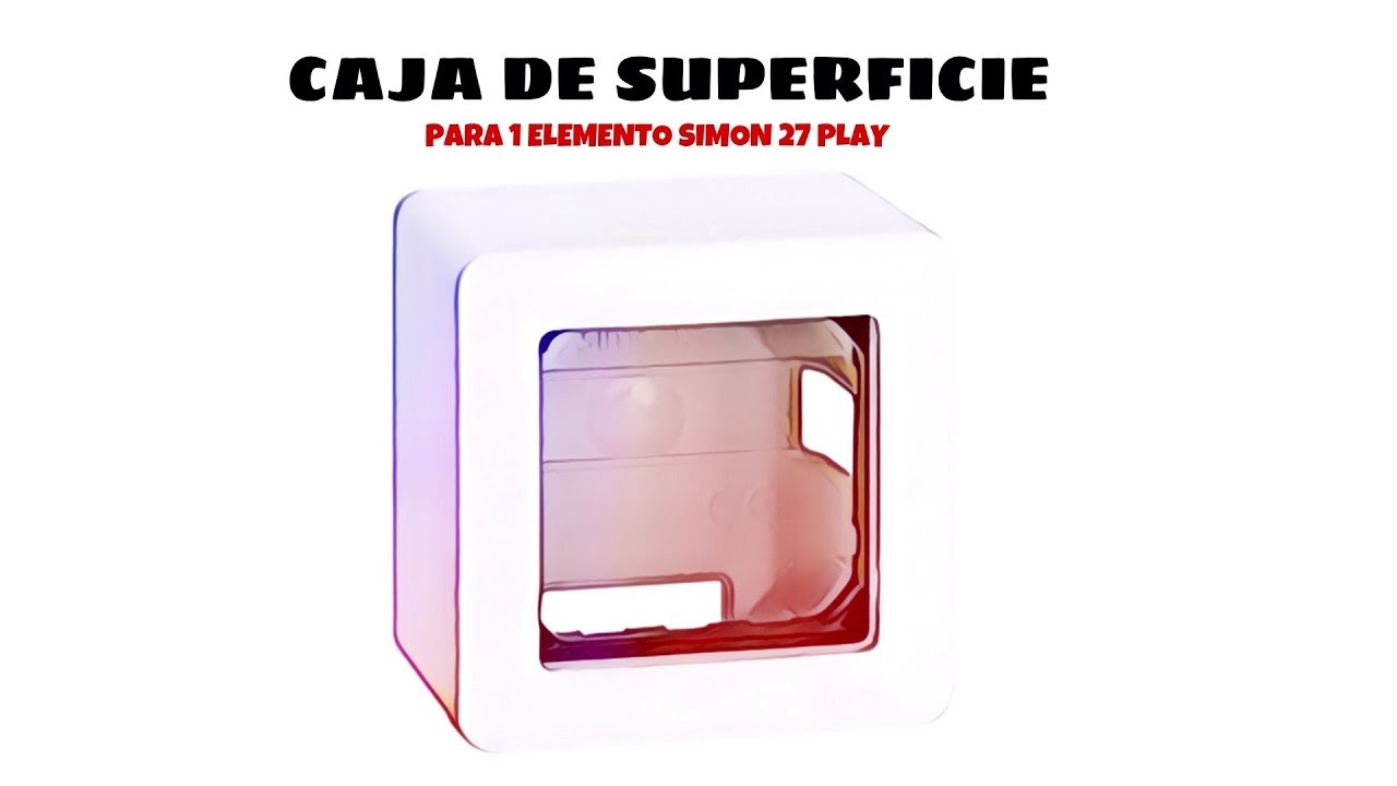 cajas de superficie para mecanismos eléctricos