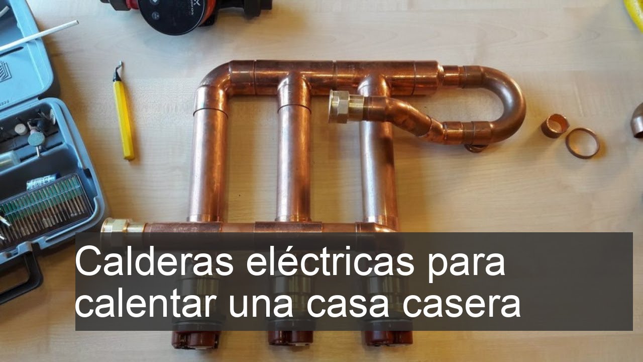 calderas eléctricas para calefacción y agua sanitaria