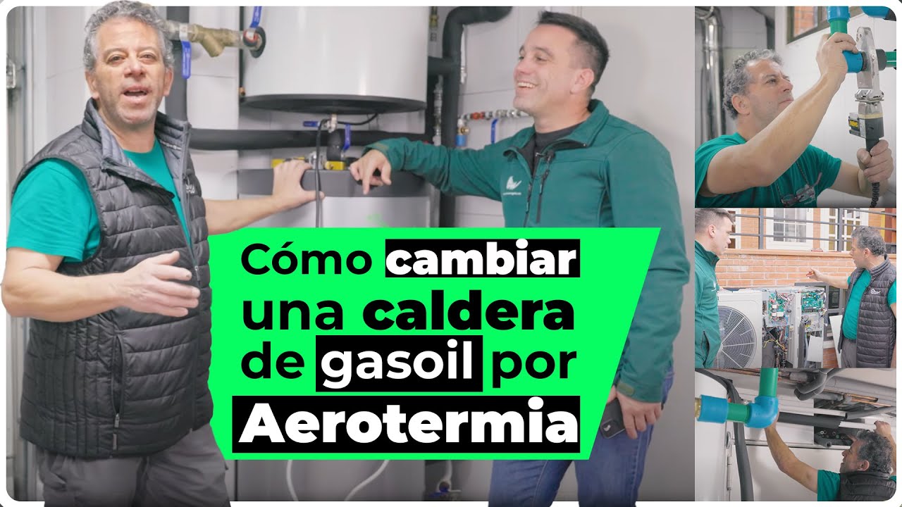 cambiar caldera de gas por aerotermia radiadores