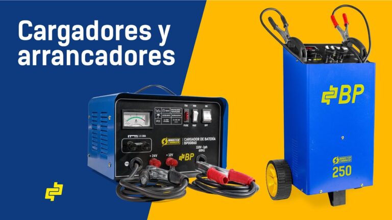 cargador arrancador de baterias 12 24v