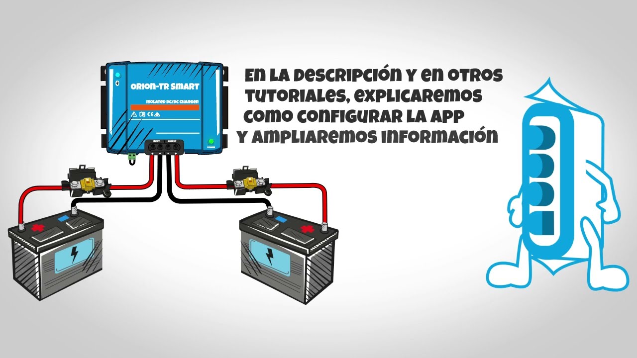 cargador booster orion tr smart 12/12 30a aislado
