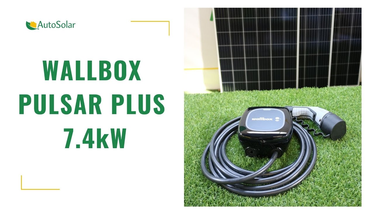 cargador wallbox pulsar plus 7 4kw