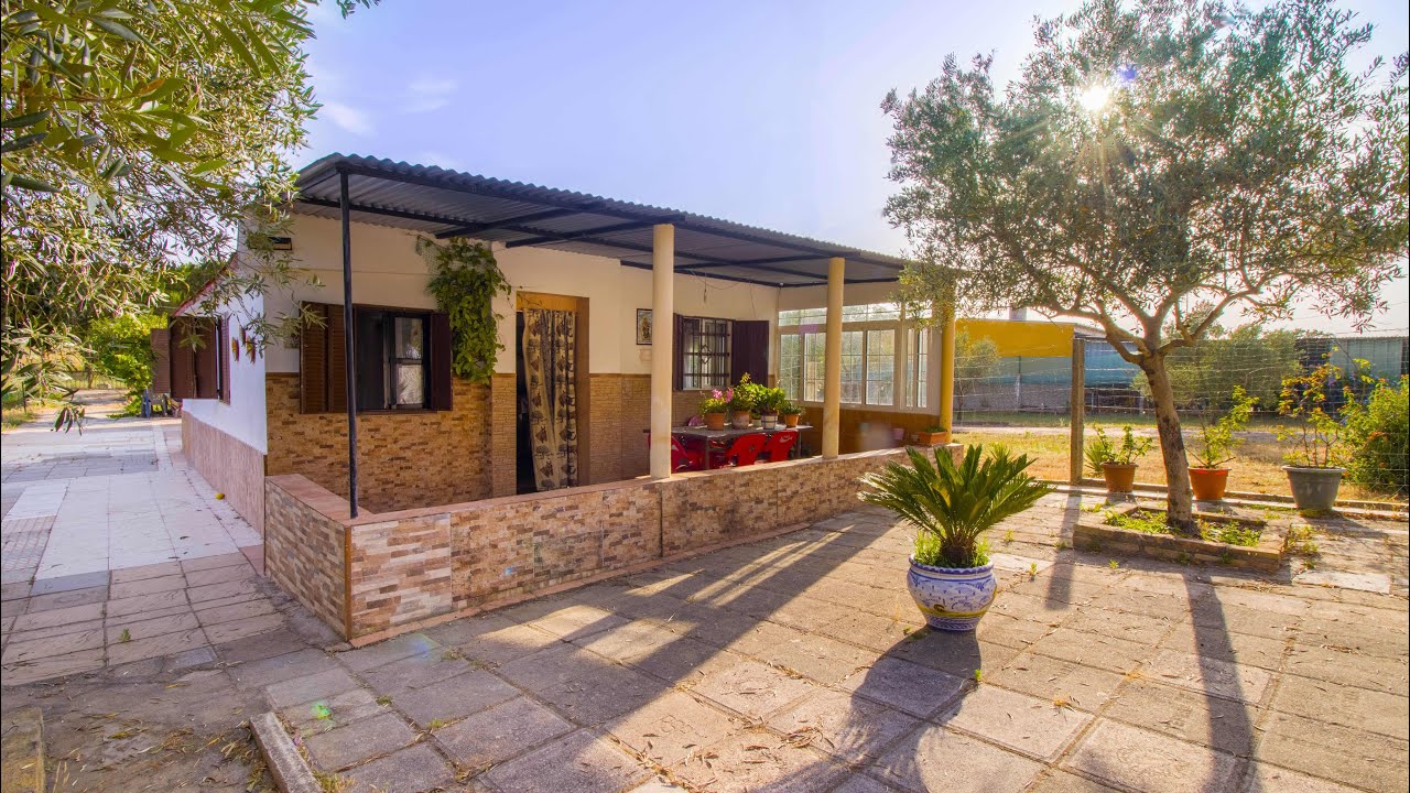 casa de campo con agua y luz baratas en huelva
