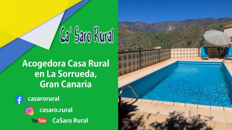 casa rural con piscina gran canaria