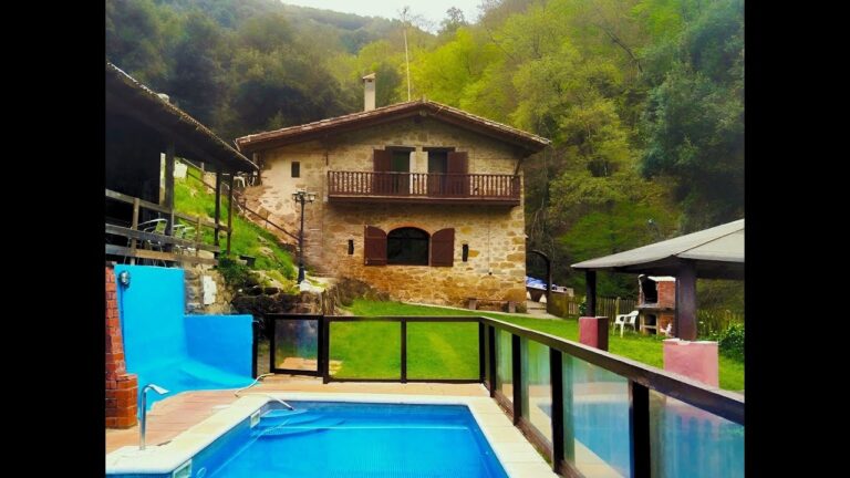 casa rural para 20 personas con piscina