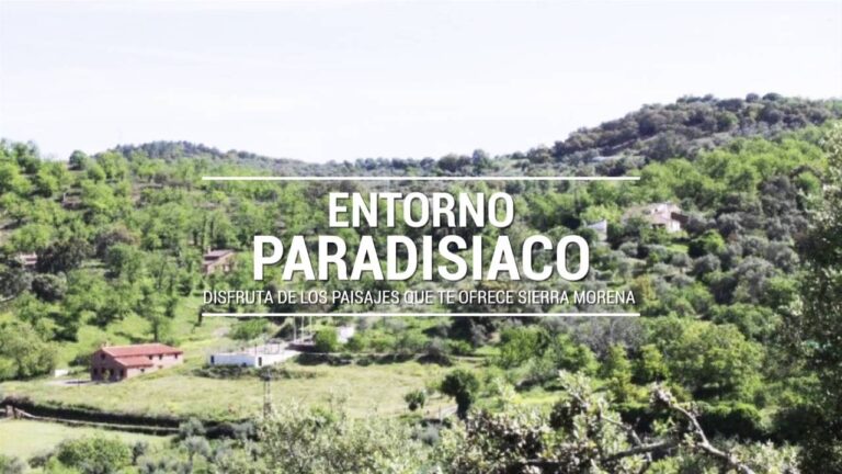 casa rural sierra de huelva con piscina