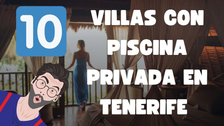 casas con piscina privada tenerife sur