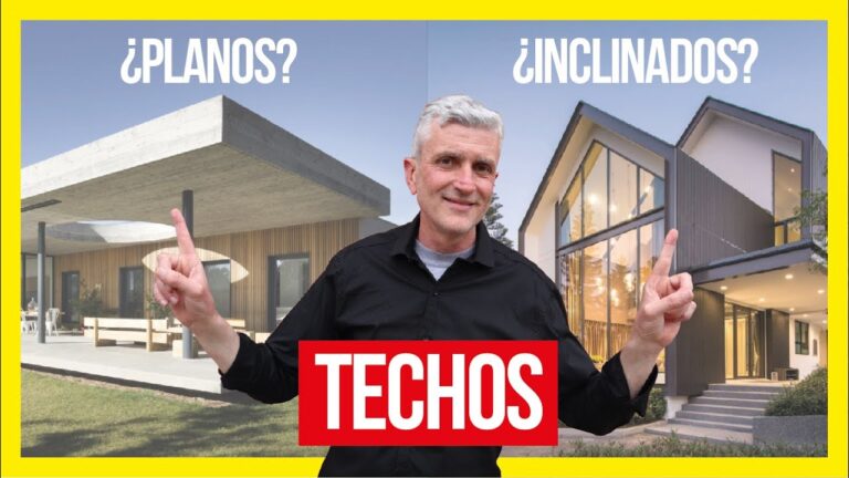 casas con tejado a un agua