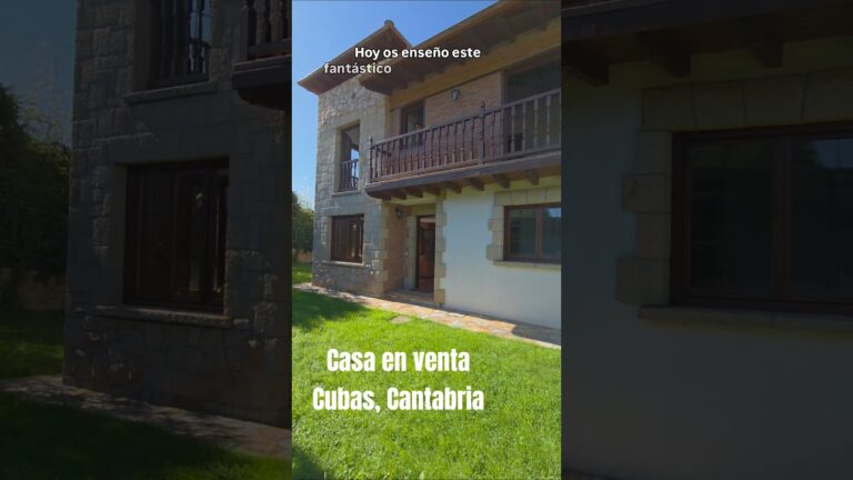 casas en venta en cubas cantabria