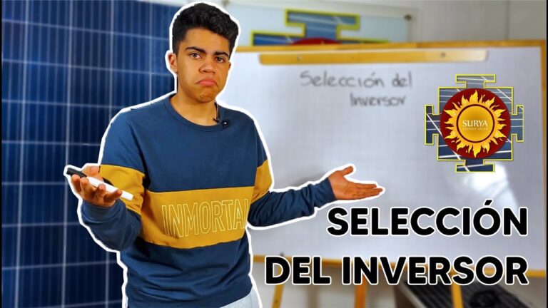 como calcular el inversor de un sistema fotovoltaico
