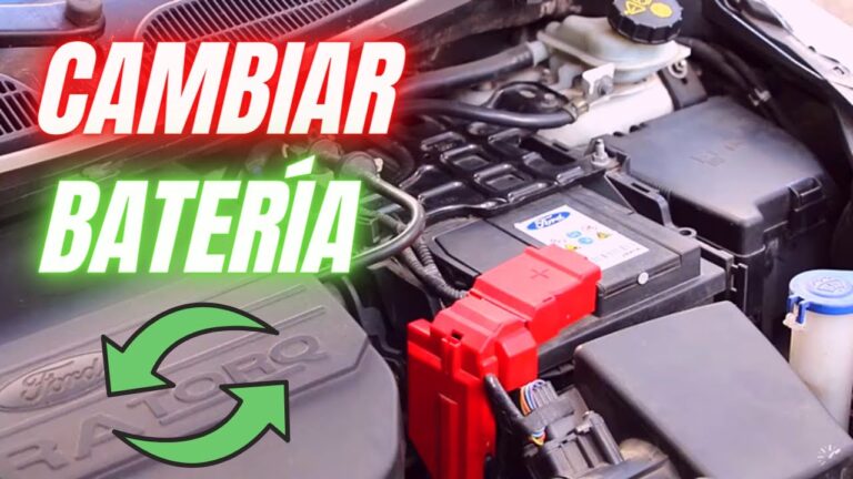 como cambiar la batería del coche