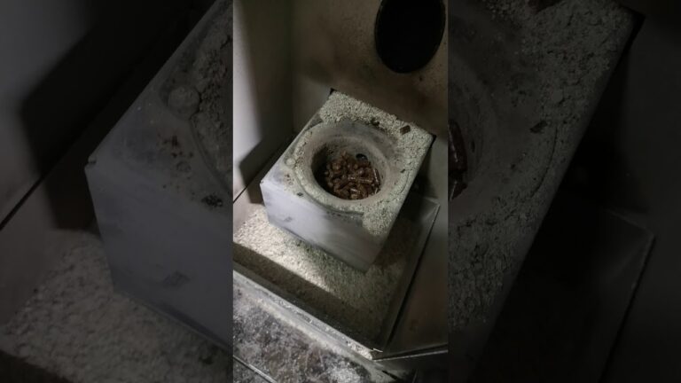 como encender estufa de pellets con pastillas