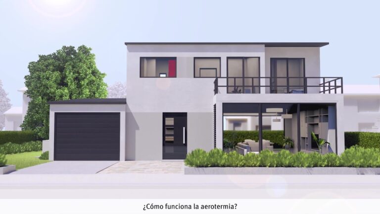 como funciona el suelo radiante con aerotermia