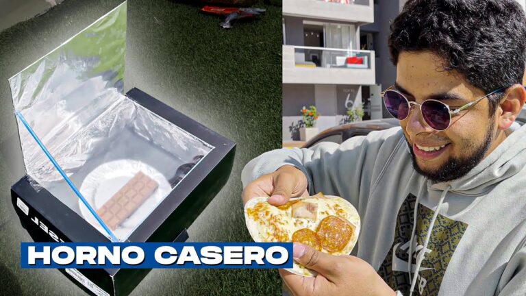 como funciona un horno solar casero