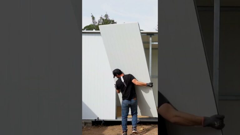 como hacer casa de panel sandwich