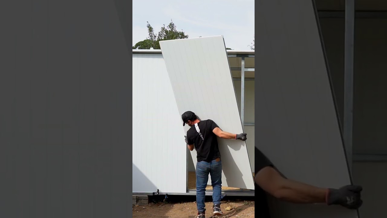 como hacer casa de panel sandwich