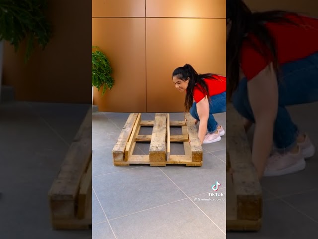 como hacer un palet para plantas