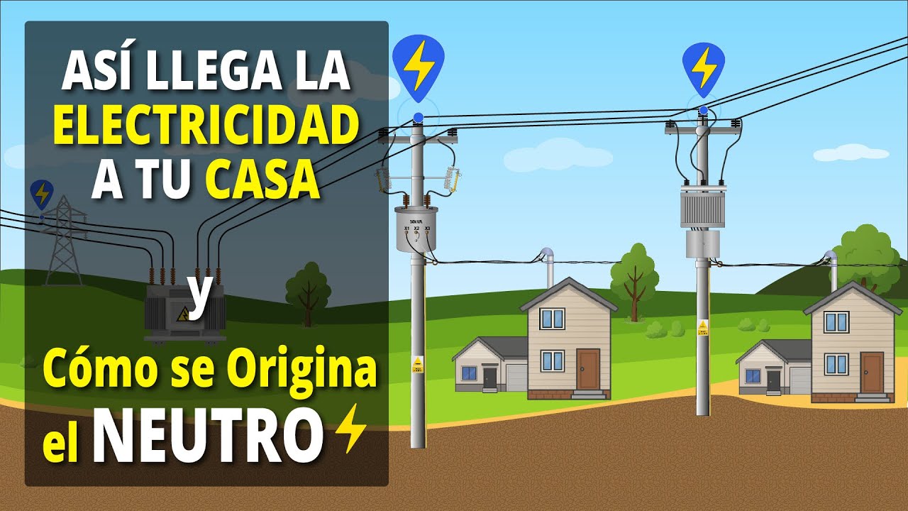 como llega la electricidad a nuestras casas