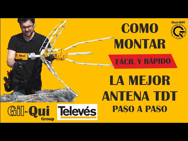 cómo montar una antena de televisión