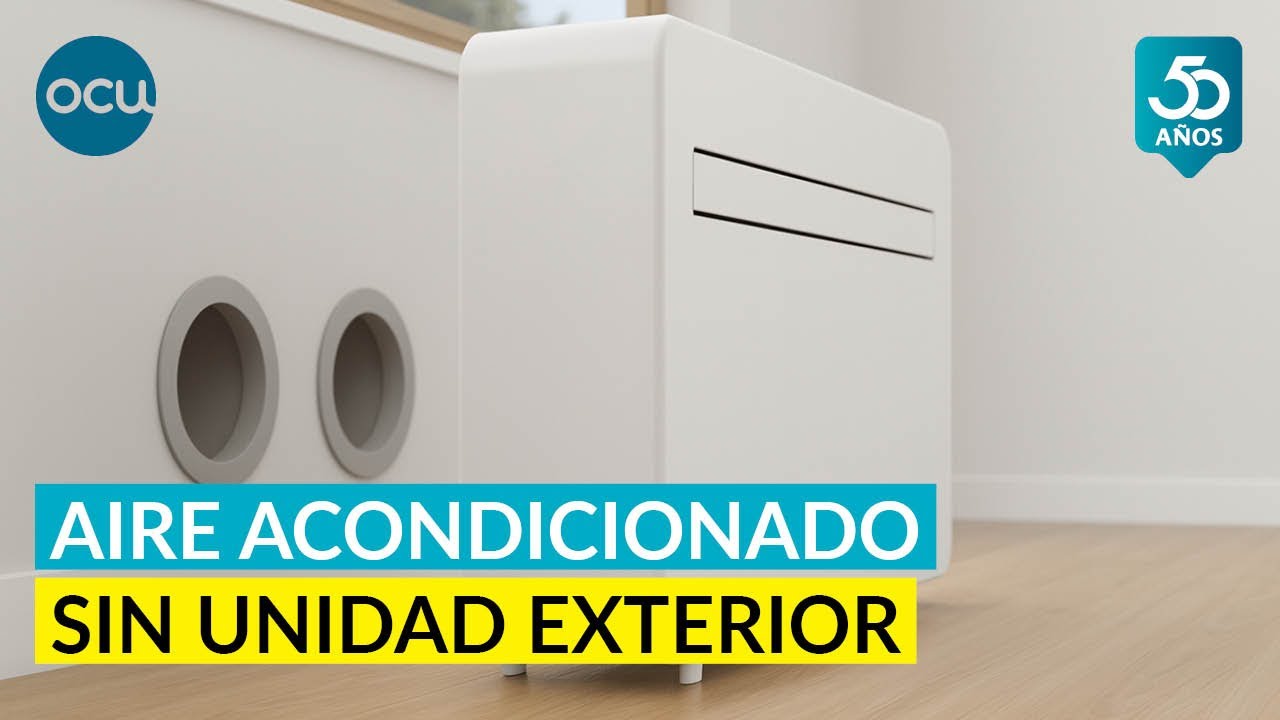 cómo poner un aire acondicionado sin salida al exterior