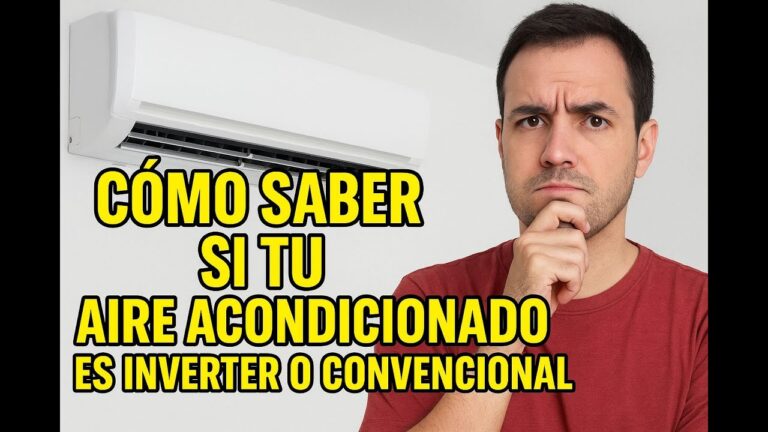 como saber si mi aire acondicionado es inverter