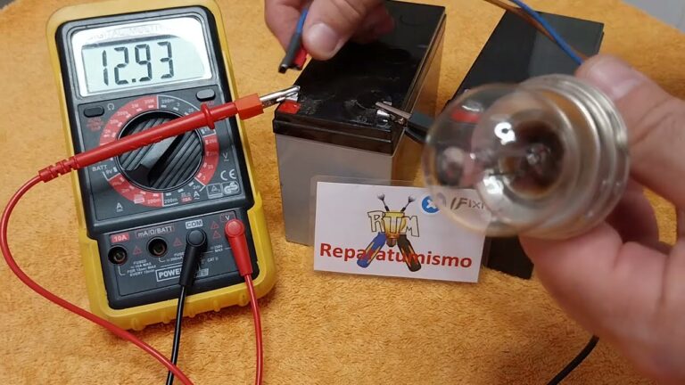 como saber si una bateria de 12v sirve