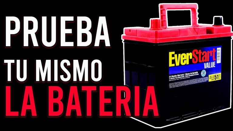 como saber si una bateria esta bien