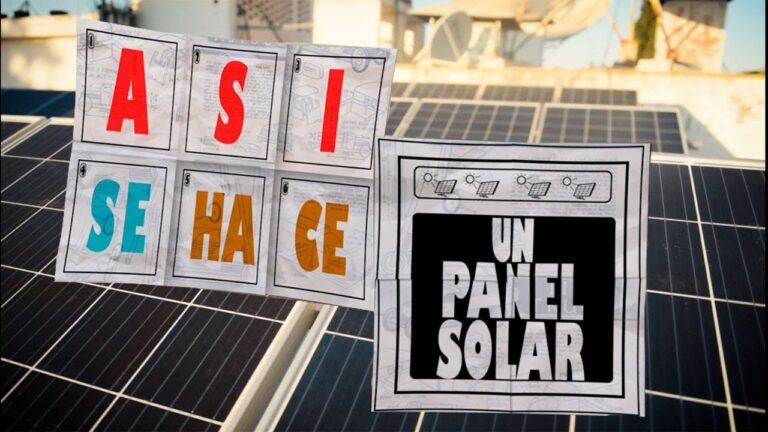 como se fabrica un panel solar