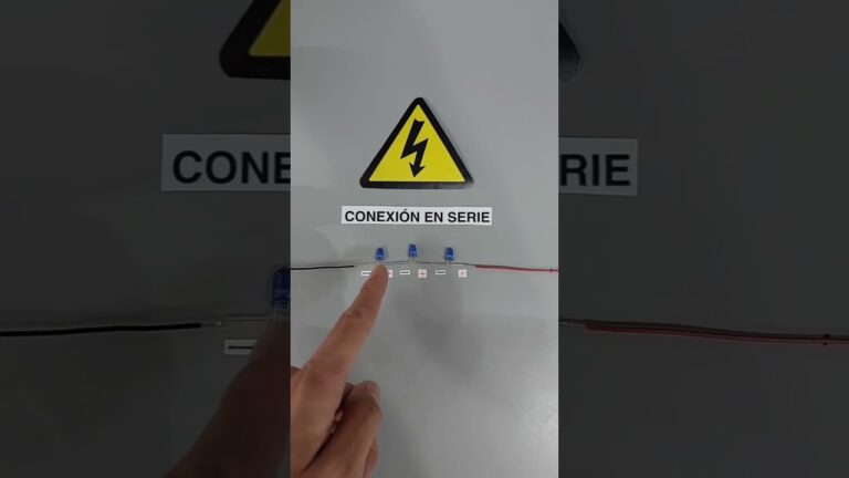 conectar focos led en serie o paralelo